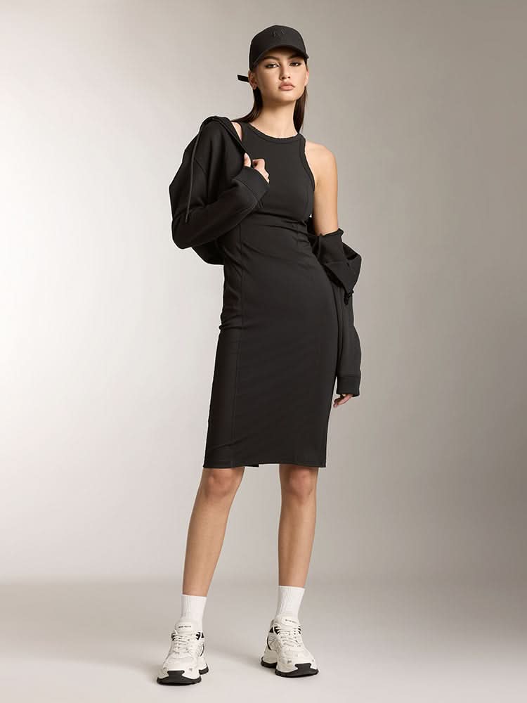 vestido sin mangas