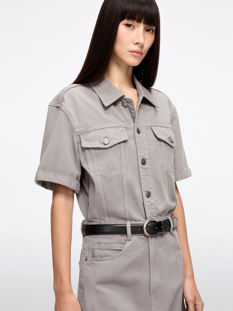 vestido de mezclilla