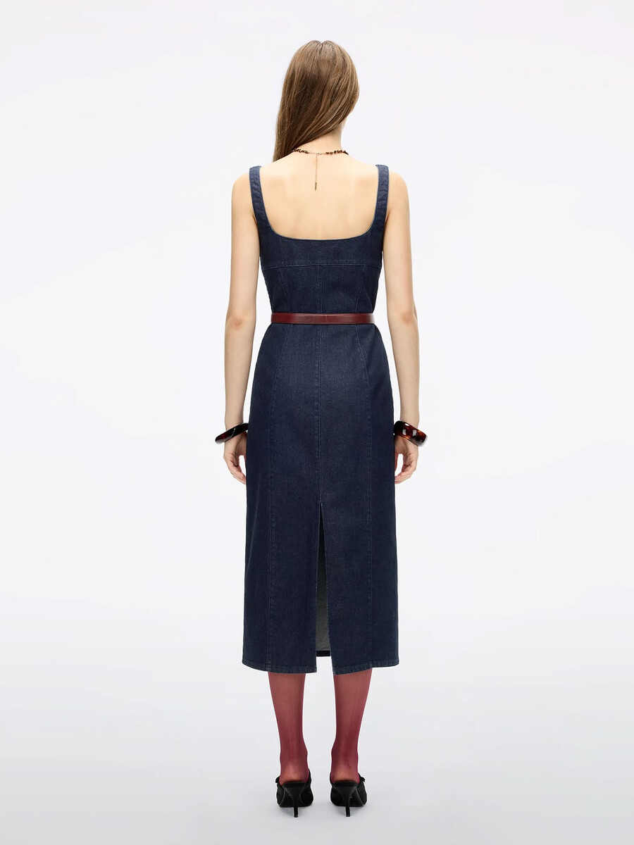 vestido de mezclilla
