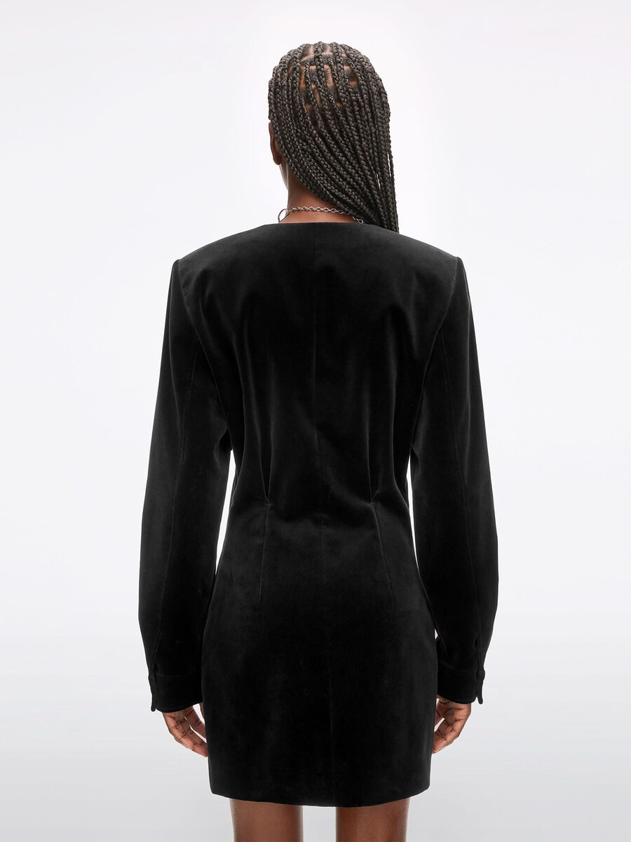vestido de terciopelo