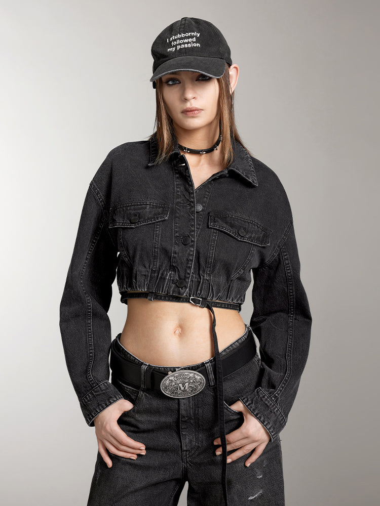 chaqueta vaquera corta