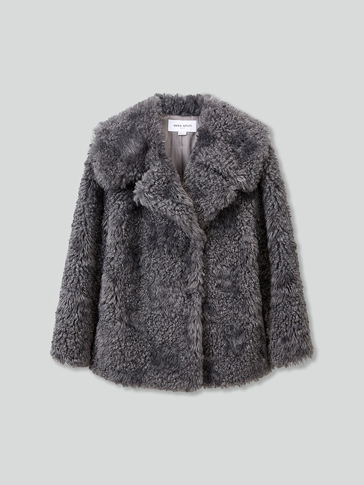 chaqueta de piel sintética