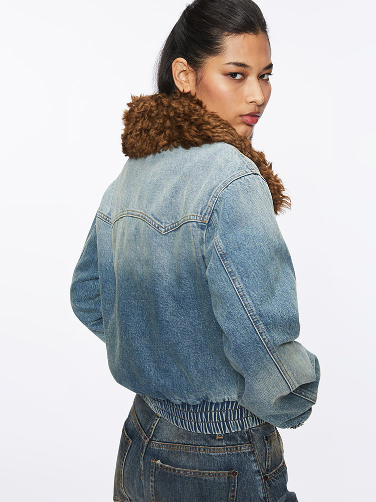 chaqueta vaquera desmontable