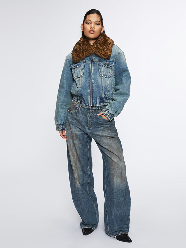 chaqueta vaquera desmontable