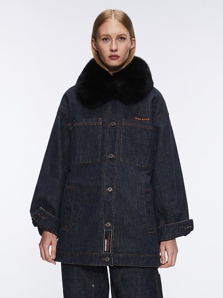 chaqueta vaquera desmontable