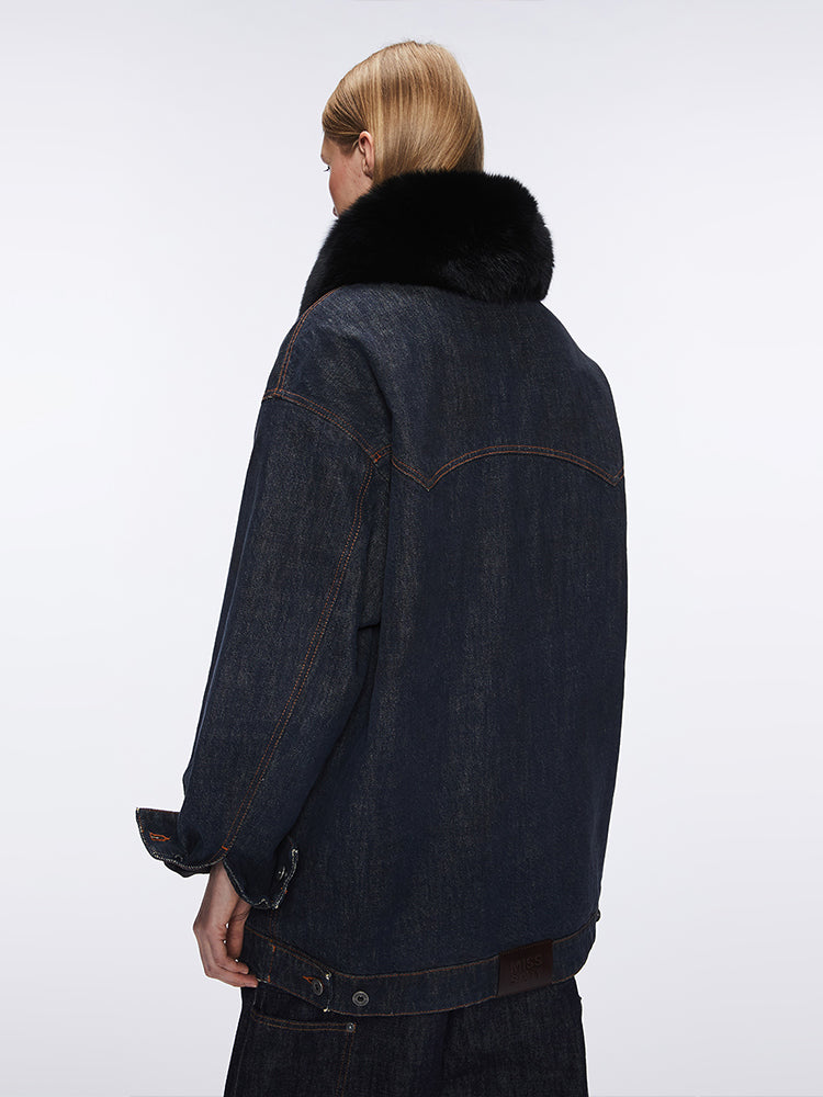 chaqueta vaquera desmontable