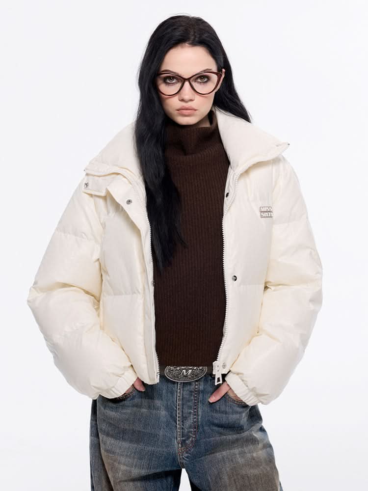 chaqueta acolchada corta