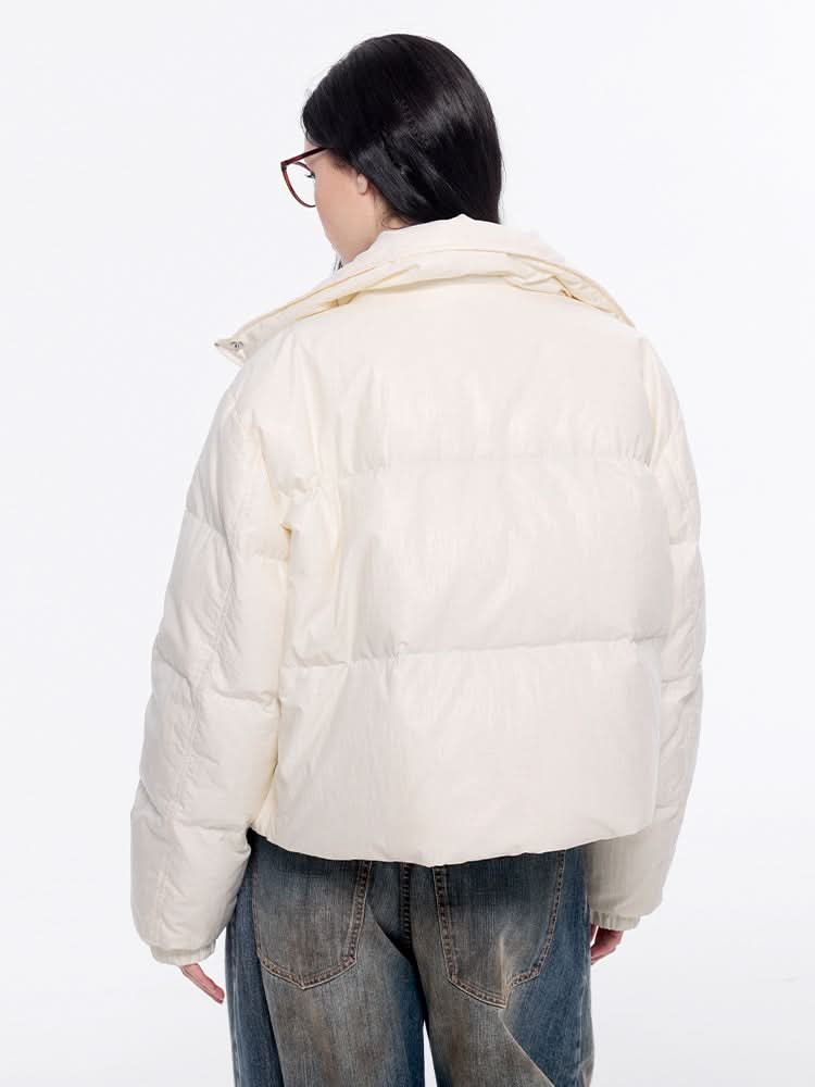 chaqueta acolchada corta