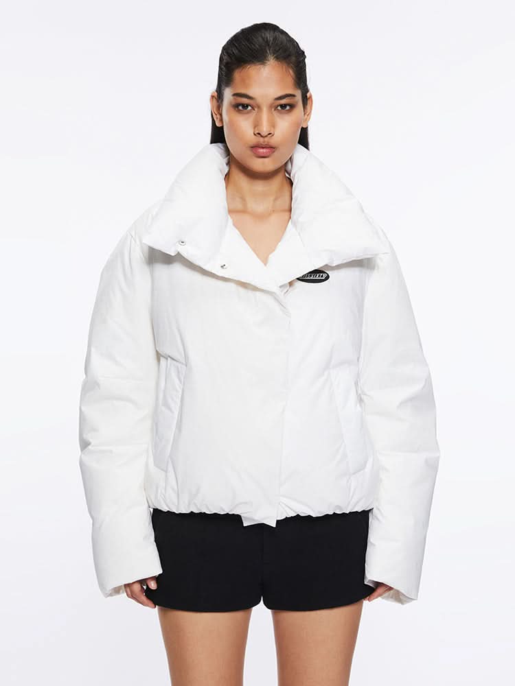 chaqueta acolchada corta