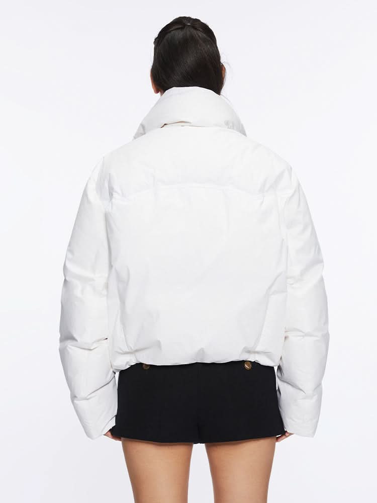 chaqueta acolchada corta