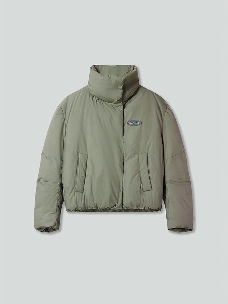chaqueta acolchada corta