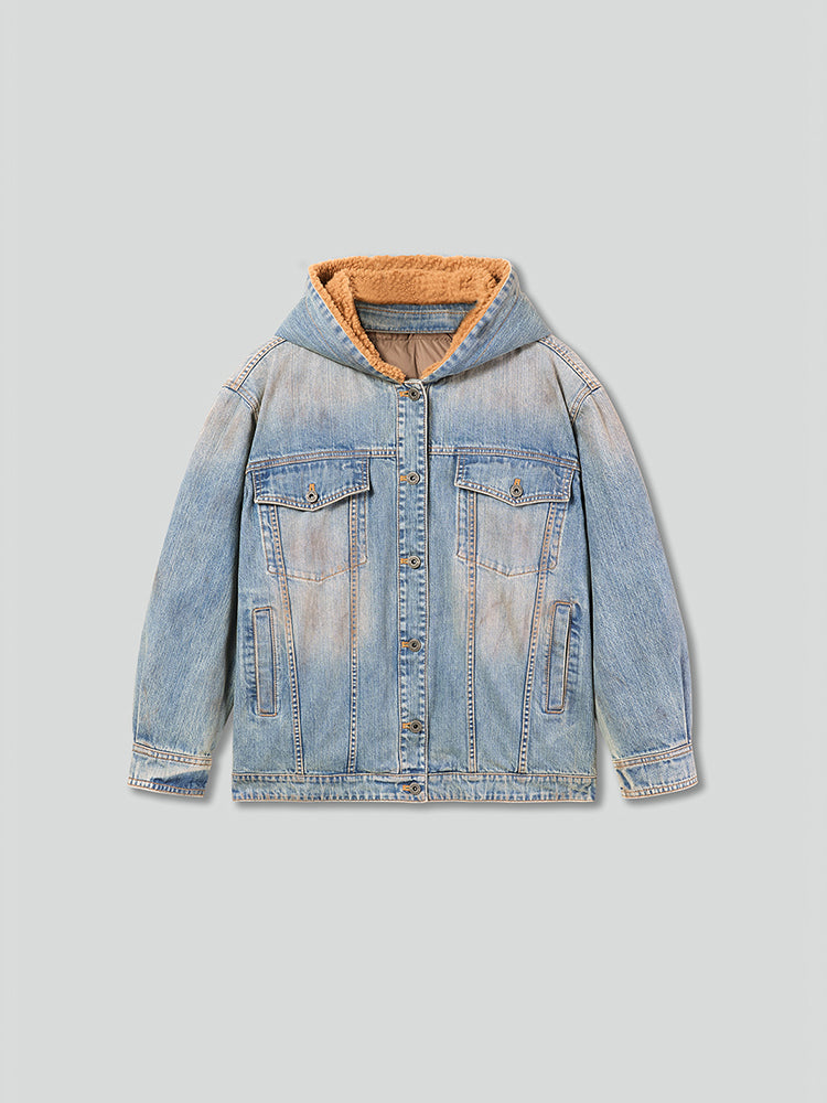 chaqueta vaquera desmontable