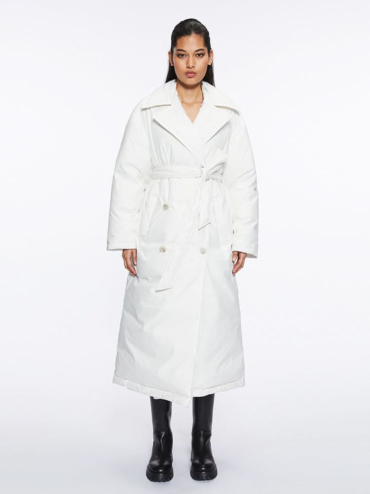chaqueta abullonada con solapa