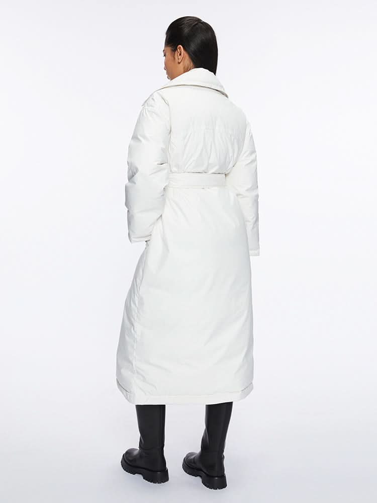 chaqueta abullonada con solapa