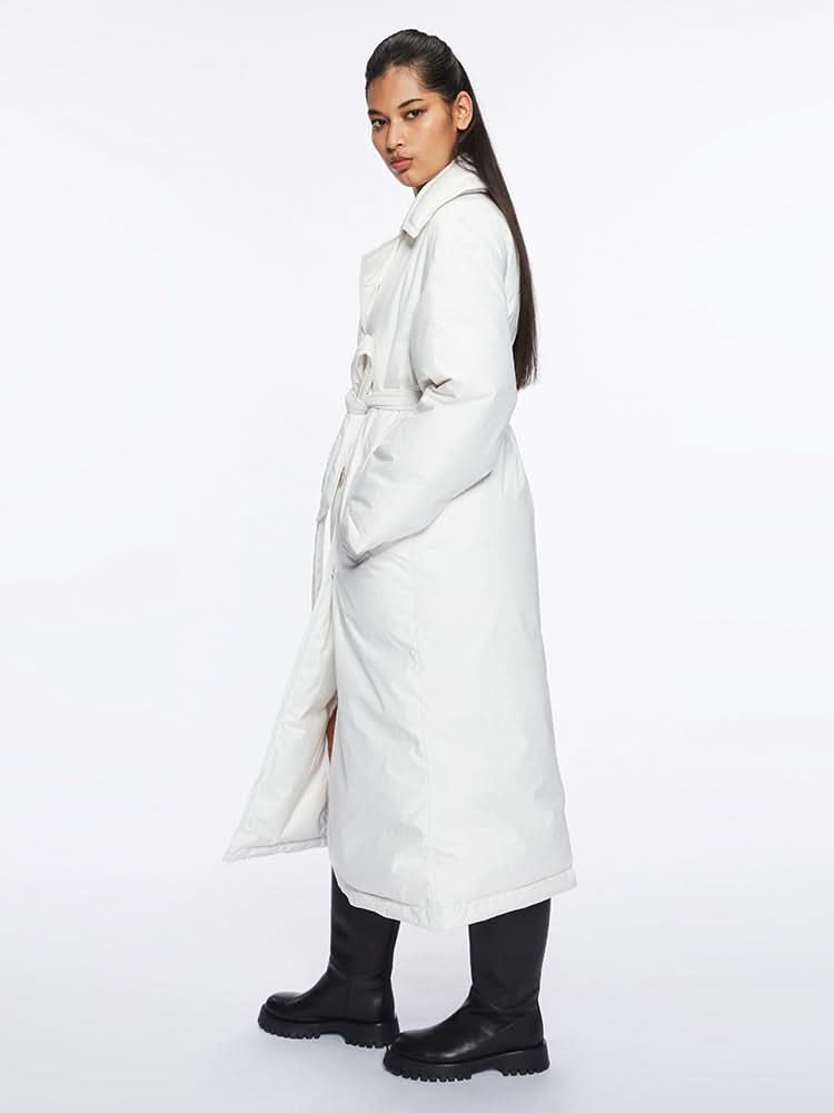 chaqueta abullonada con solapa