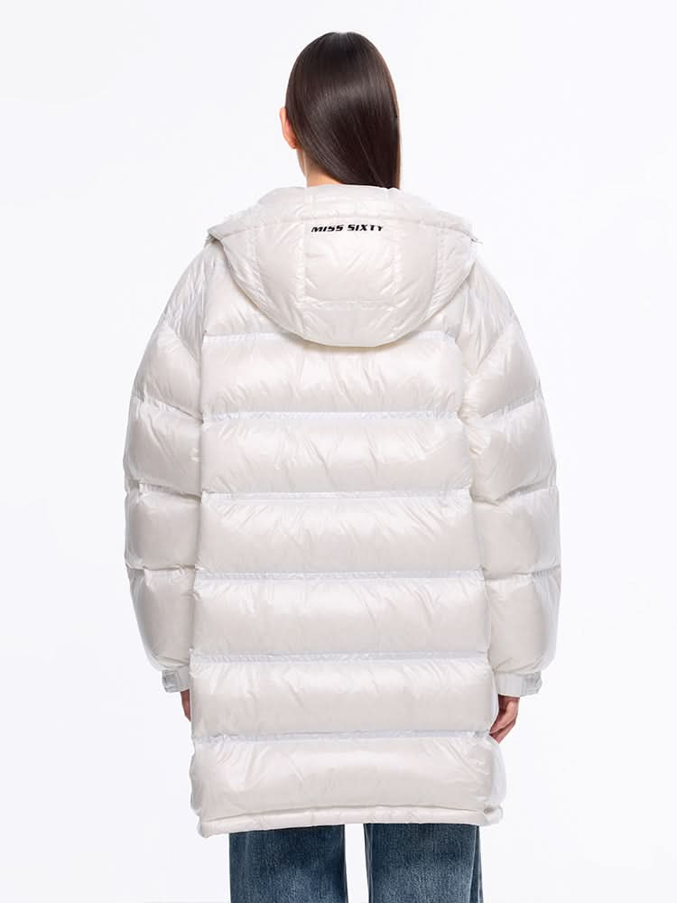 chaqueta acolchada con capucha