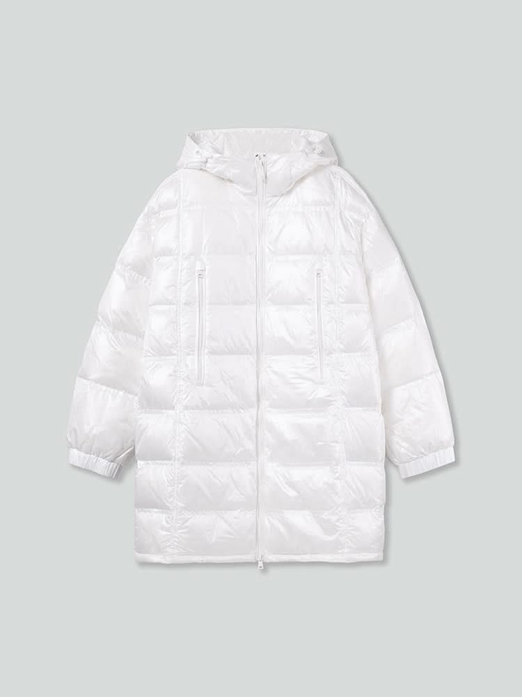 chaqueta acolchada con capucha