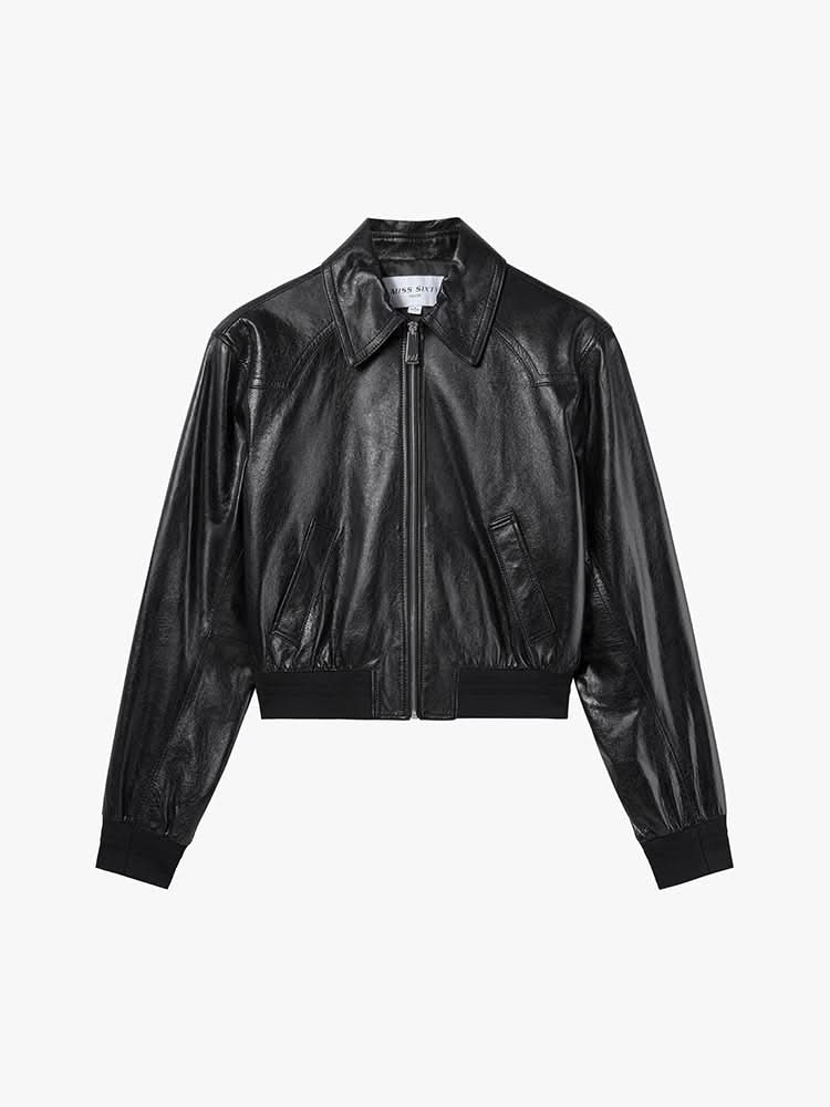 chaqueta de cuero
