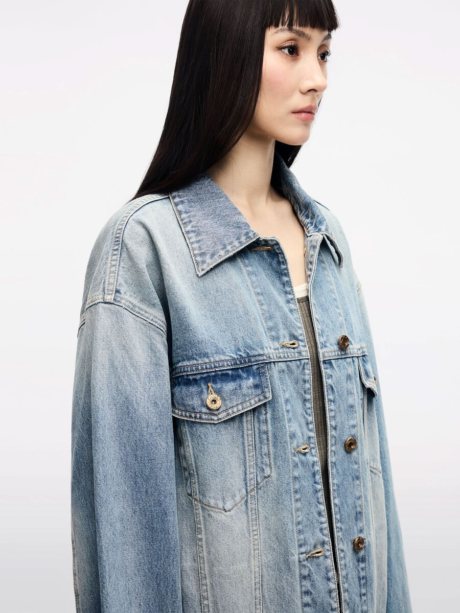 chaqueta de gran tamaño
