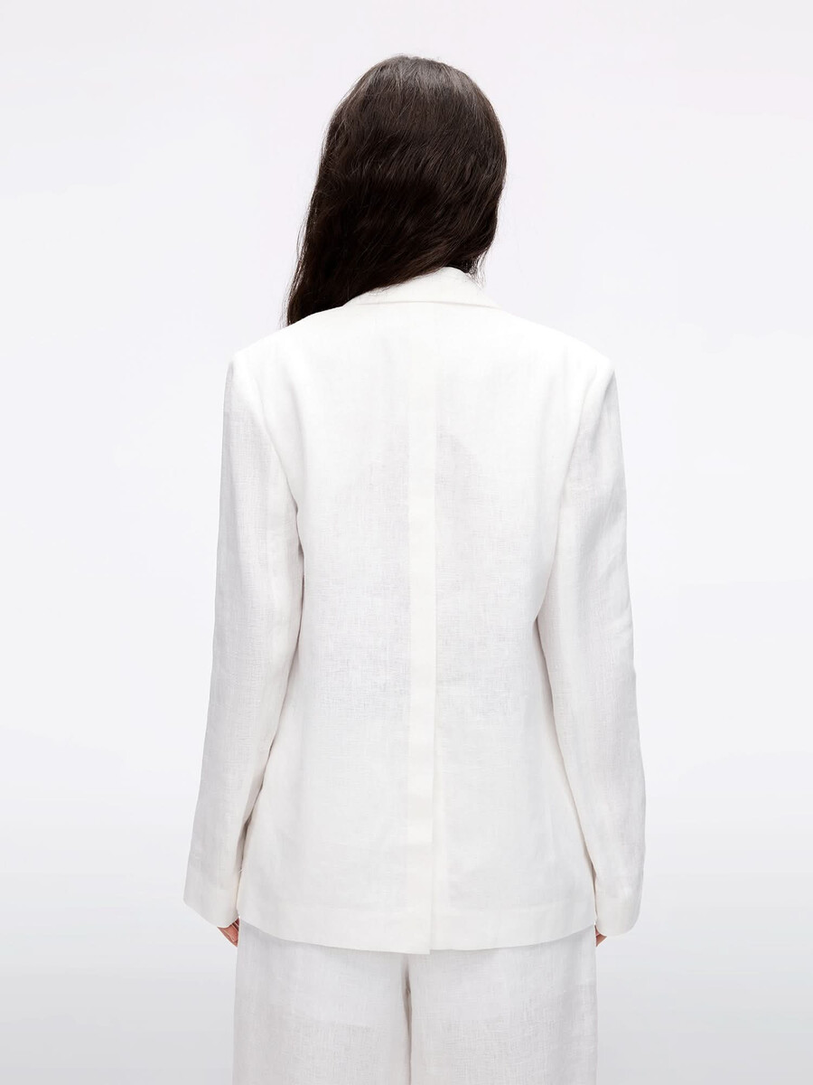 blazer de lino