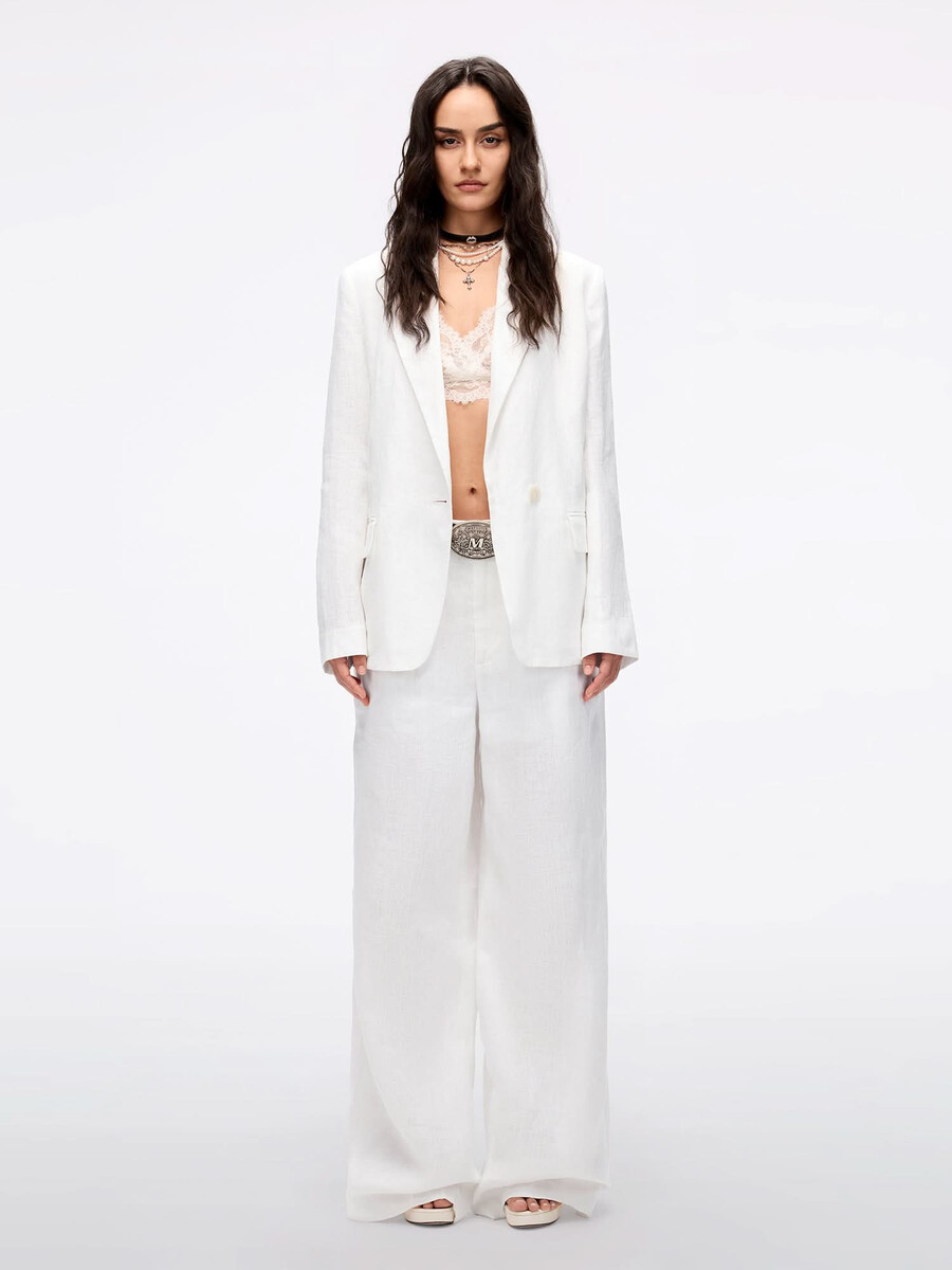 blazer de lino