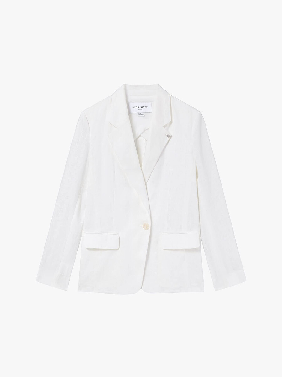 blazer de lino