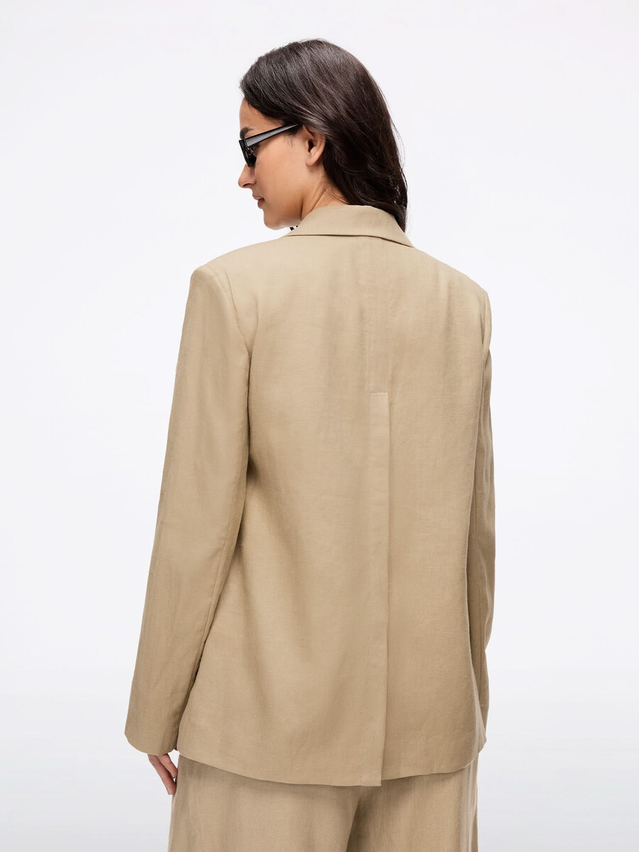 blazer de lino
