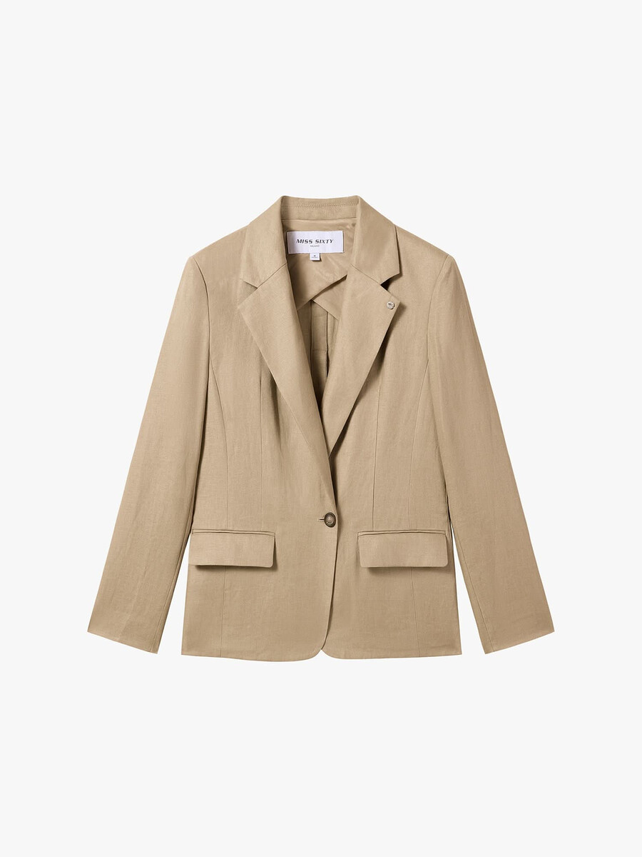 blazer de lino