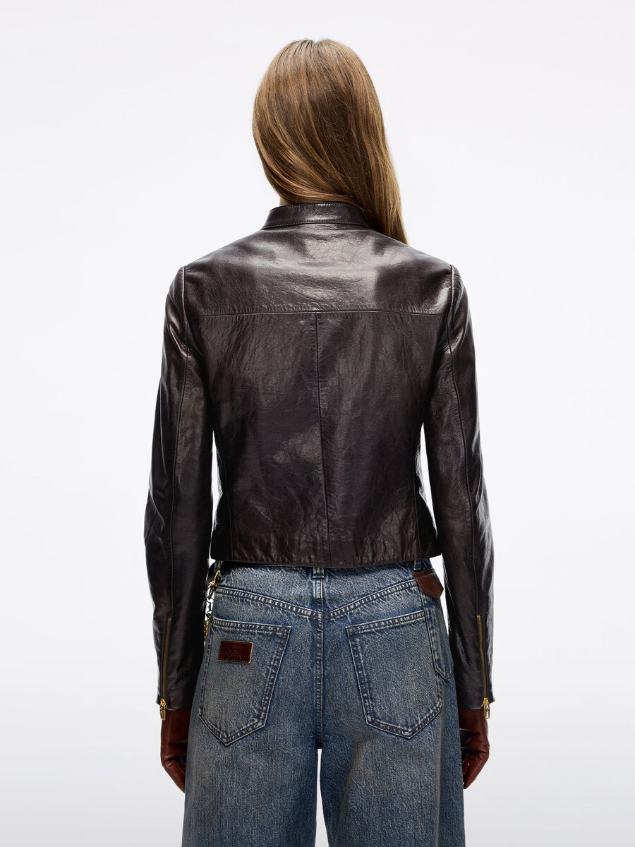 chaqueta de piel de oveja