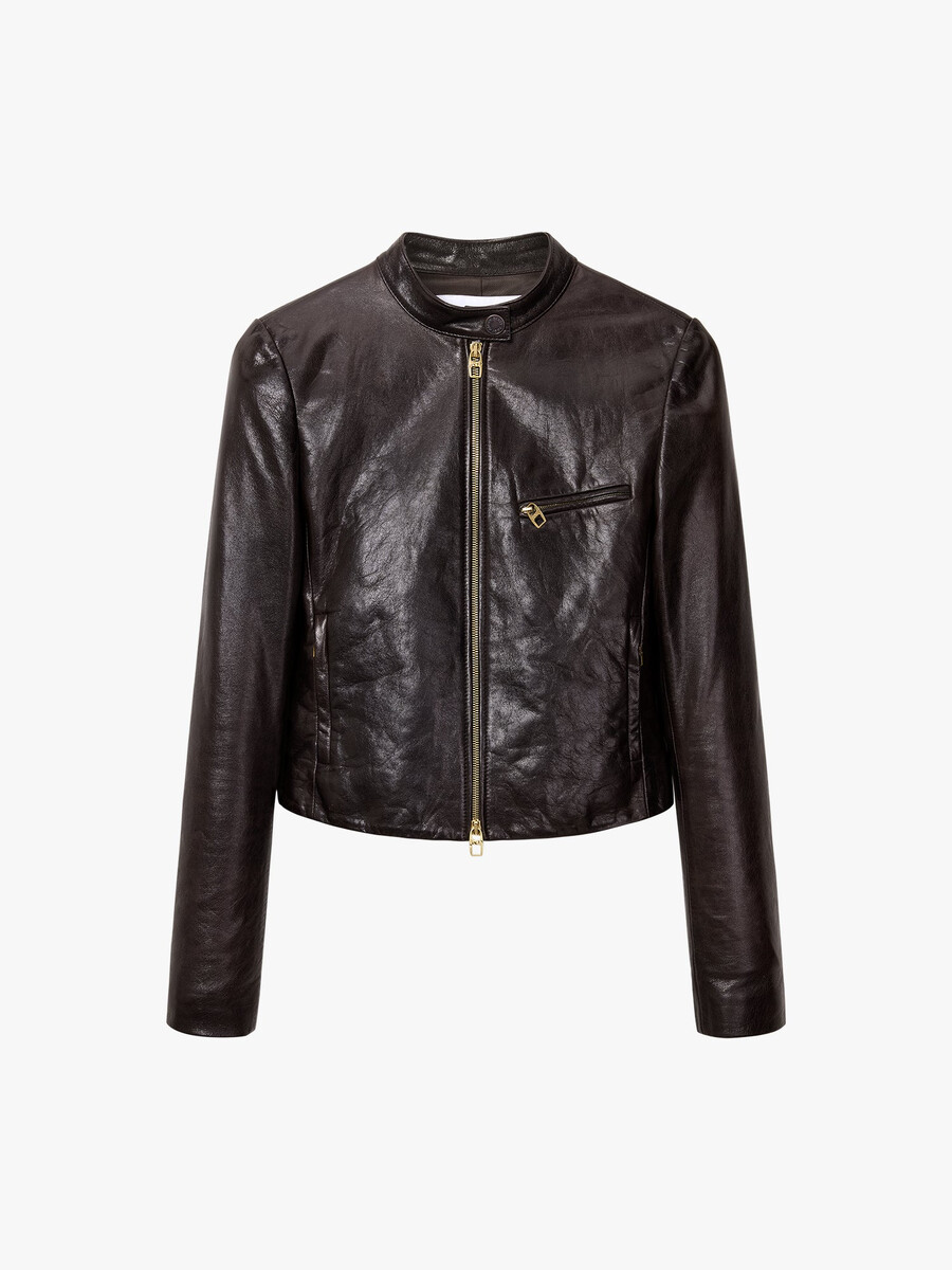 chaqueta de piel de oveja