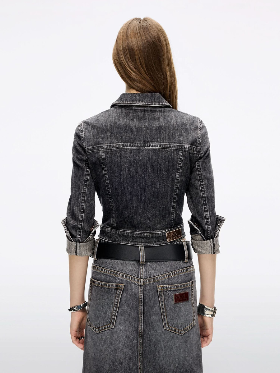 chaqueta vaquera corta