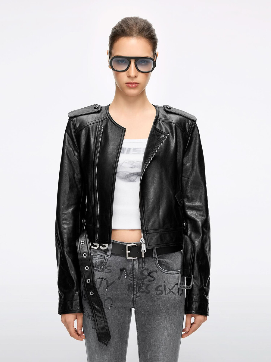 chaqueta de cuero