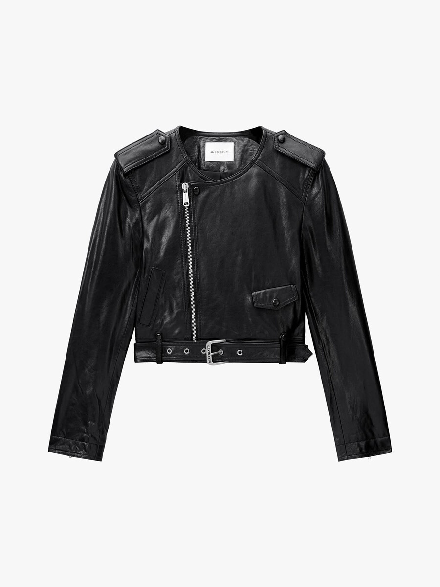 chaqueta de cuero
