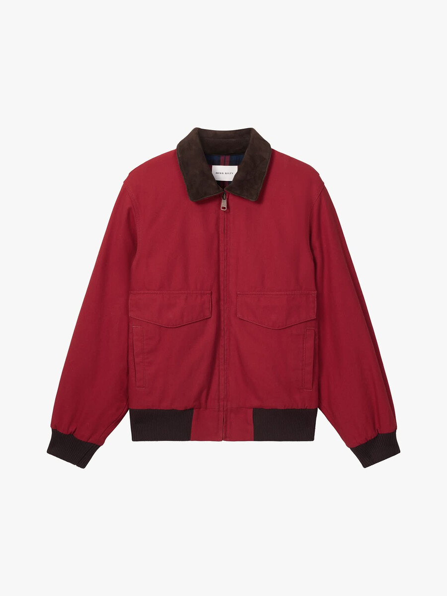 chaqueta vaquera acolchada