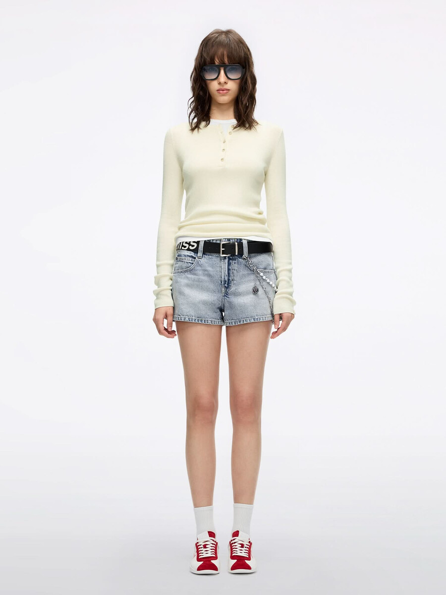 top de punto con capas falsas