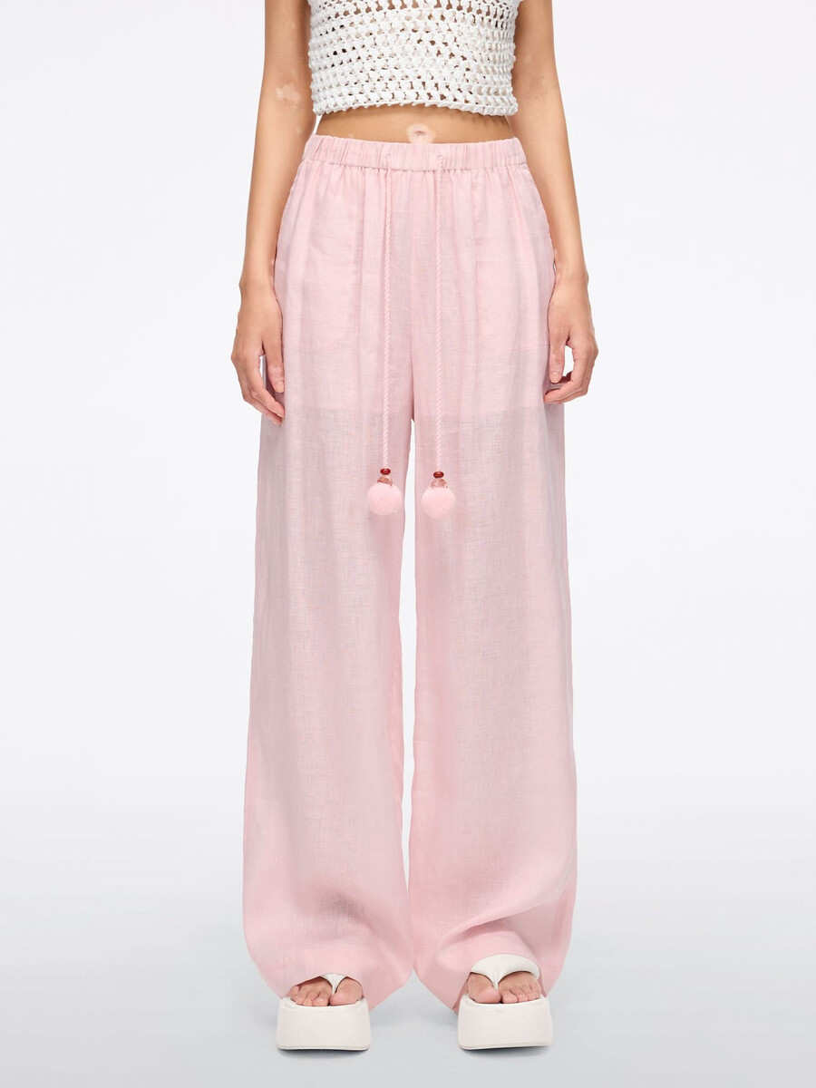 pantalones de lino