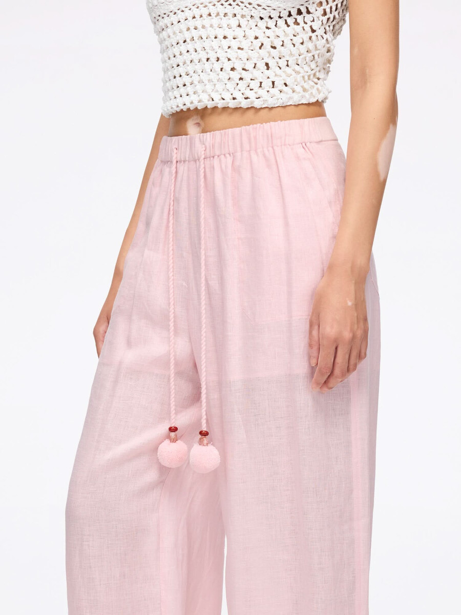pantalones de lino
