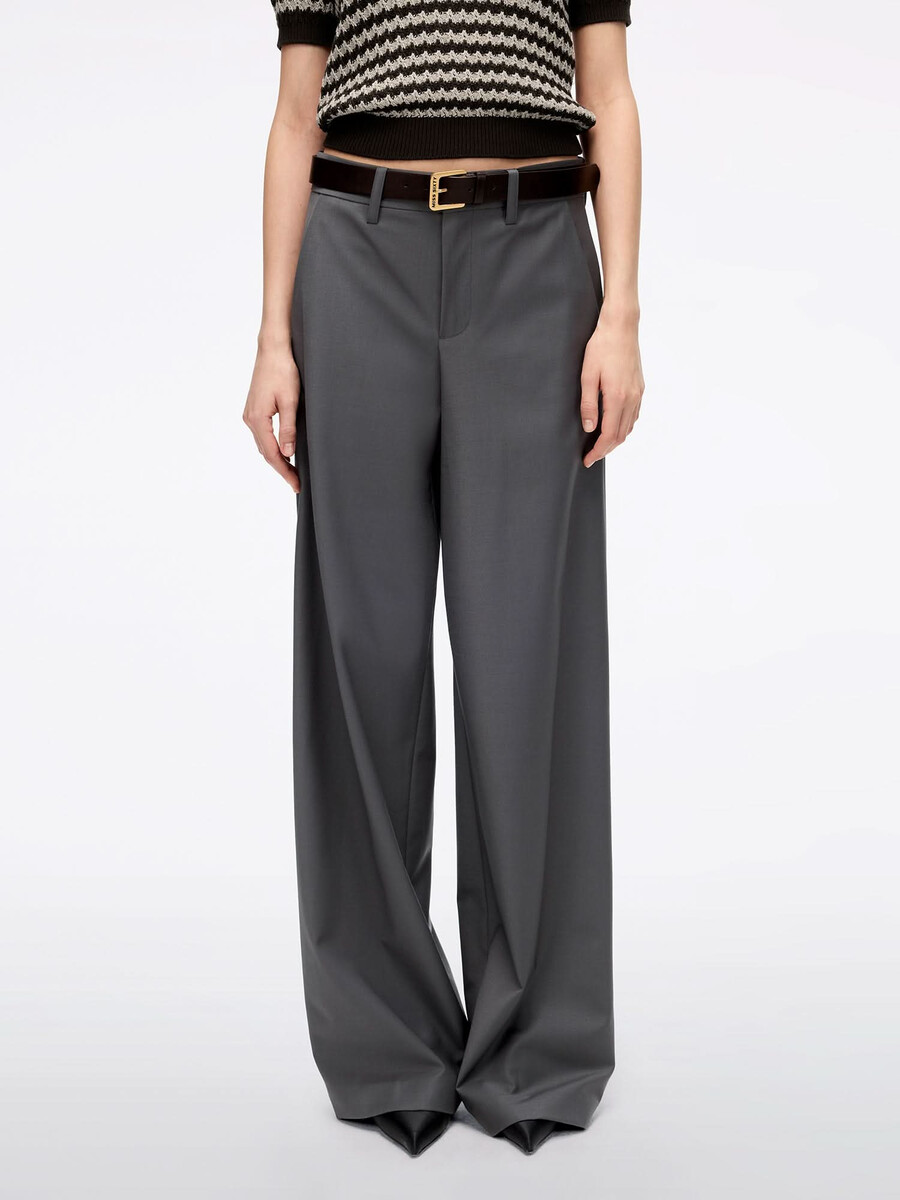 pantalones de sastre con cinturón