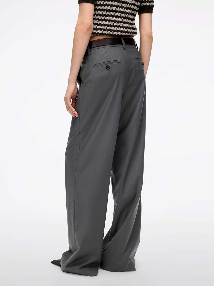 pantalones de sastre con cinturón