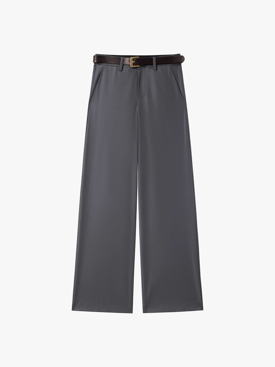 pantalones de sastre con cinturón