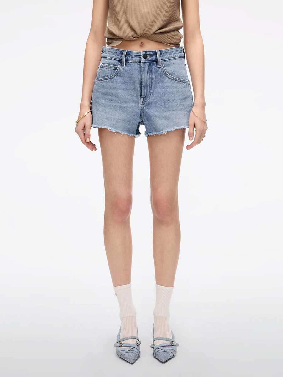 pantalones cortos de mezclilla