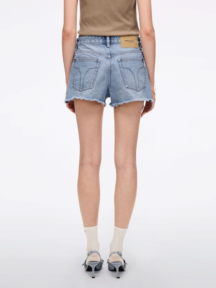 pantalones cortos de mezclilla
