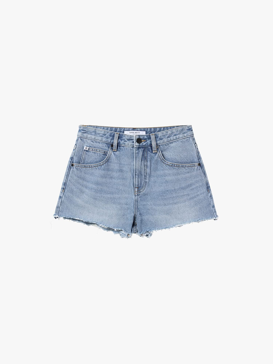 pantalones cortos de mezclilla