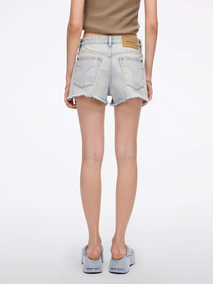 pantalones cortos de mezclilla