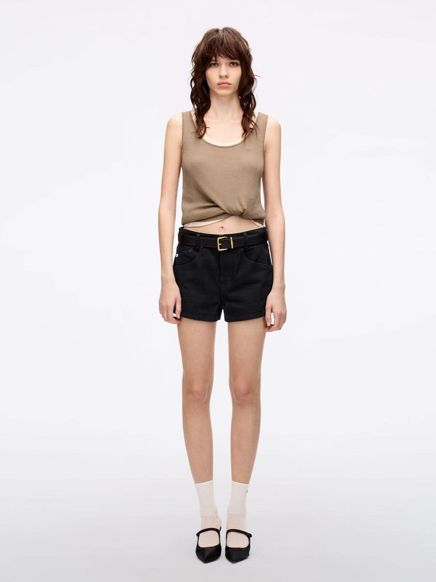 pantalones cortos de mezclilla
