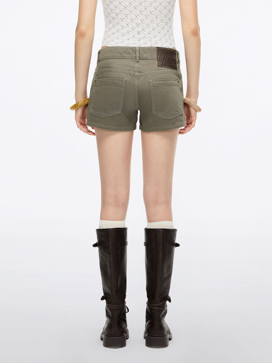 pantalones cortos de mezclilla