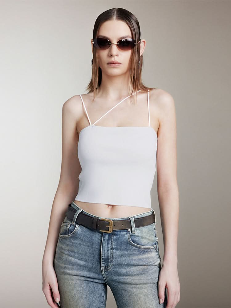 camisola inclinada