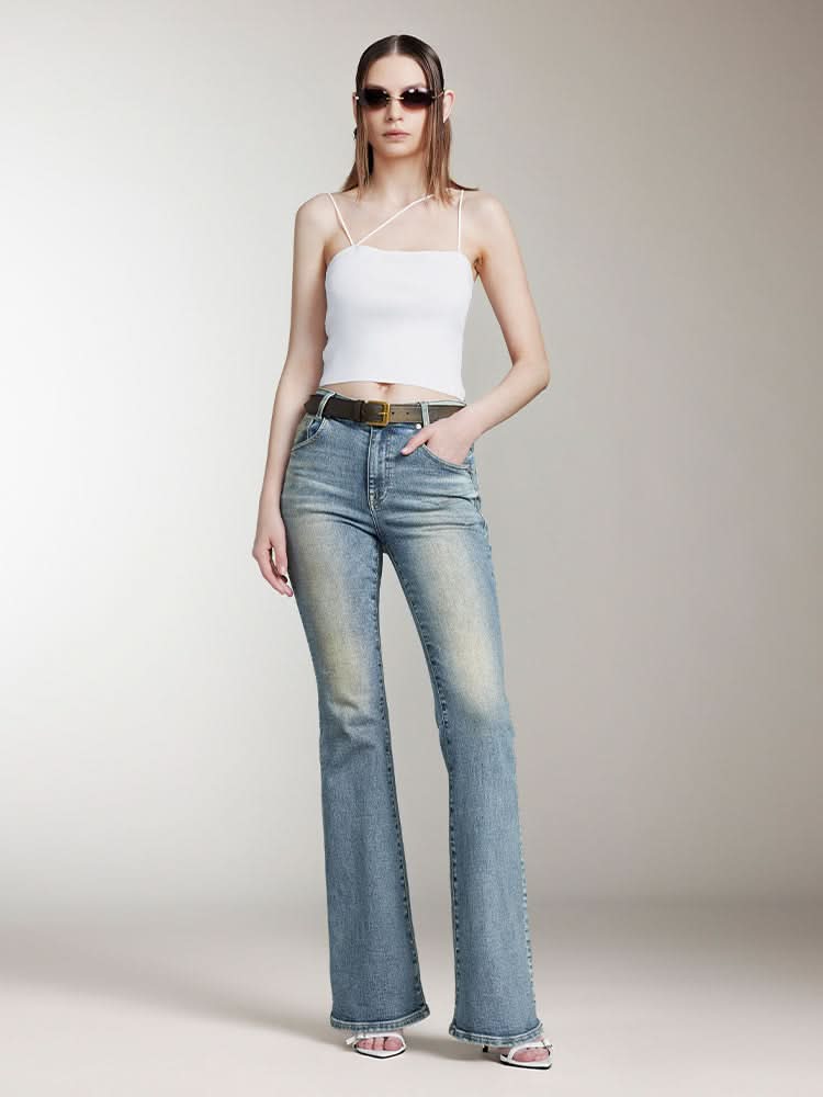 camisola inclinada