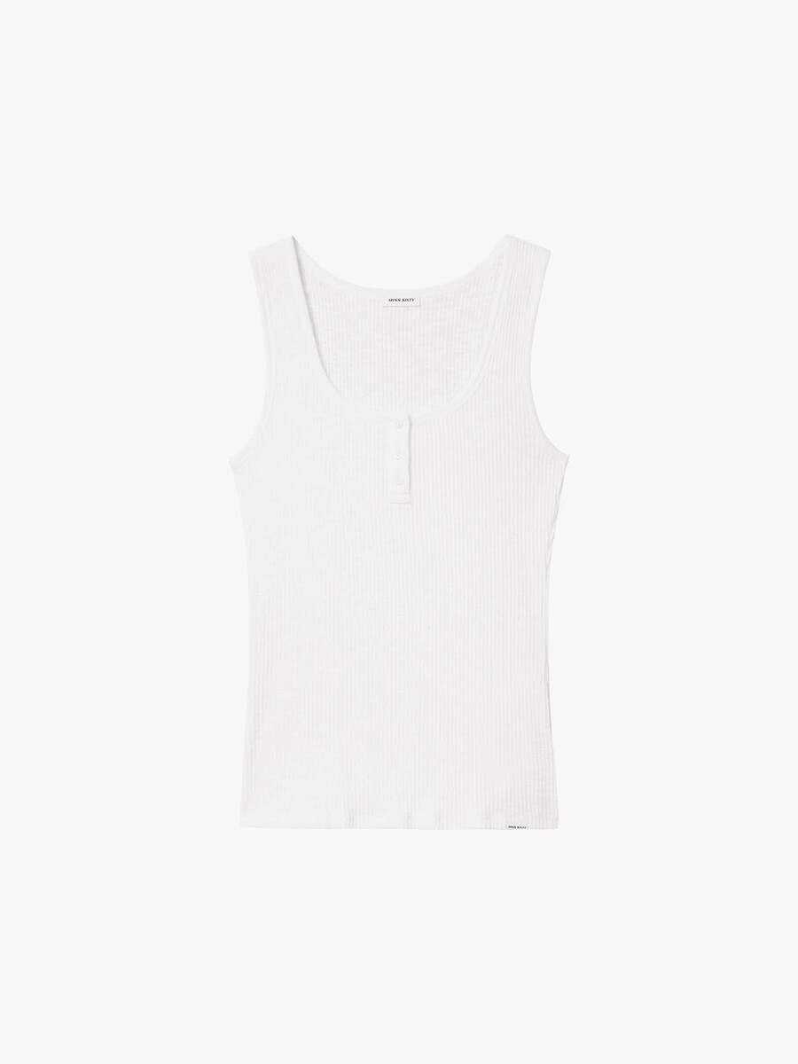 camiseta sin mangas henley