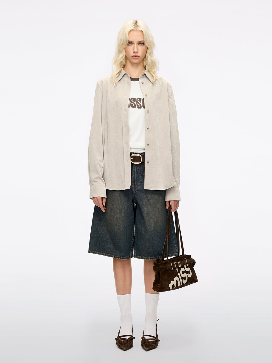 camisa de pana